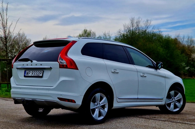 Volvo XC 60 cena 62900 przebieg: 246790, rok produkcji 2013 z Poręba małe 352
